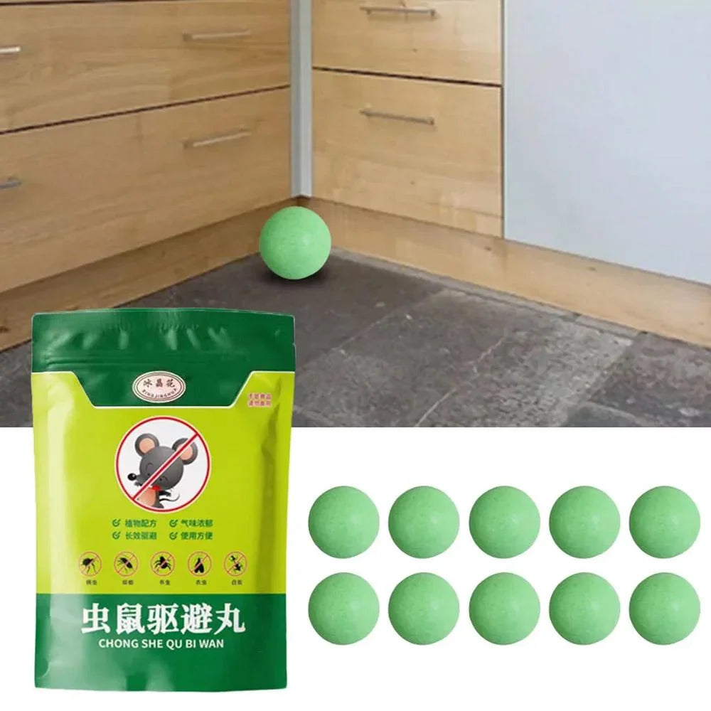 🧿🐭 Rat & Insect Repellent Balls – Keep Rats & Bugs Away 🪳❌