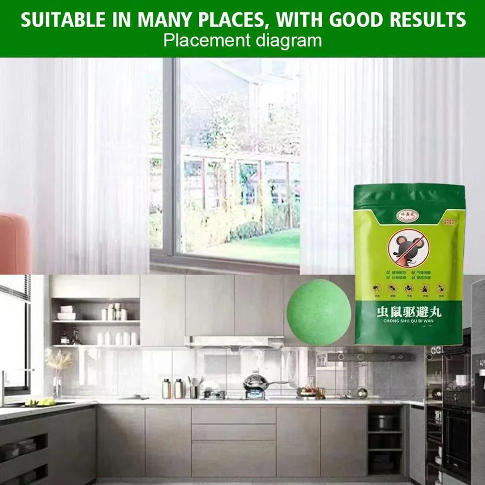 🧿🐭 Rat & Insect Repellent Balls – Keep Rats & Bugs Away 🪳❌