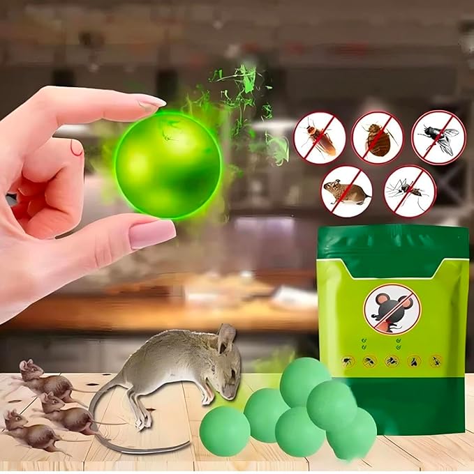 🧿🐭 Rat & Insect Repellent Balls – Keep Rats & Bugs Away 🪳❌