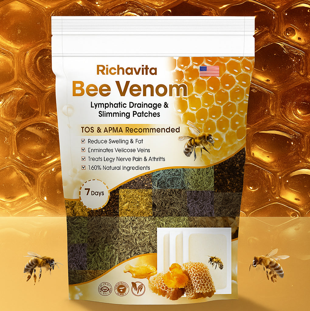 Richavita Bee Venom  Foot👣 Patches (20 Patches) !!!
