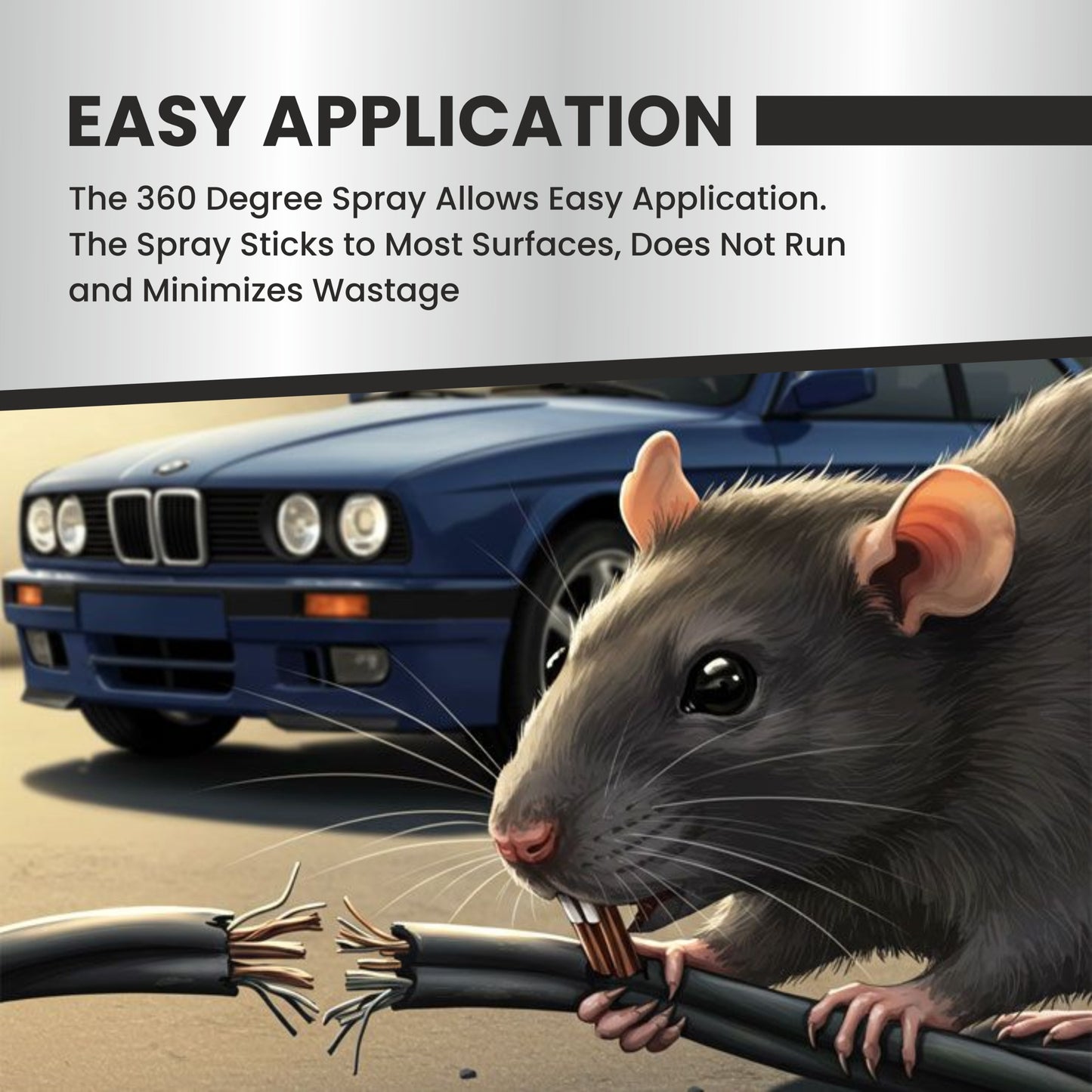 Rat Repellent Spray – Safe, Effective and Eco-friendly.