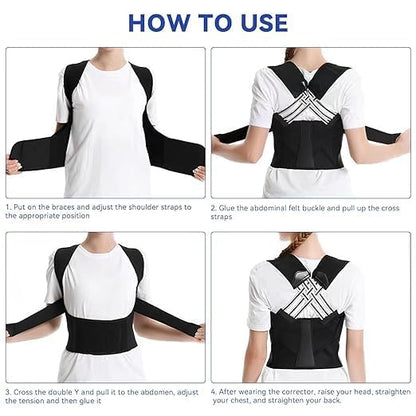 Posture Corrector for Shoulder Belt For Men & Women.